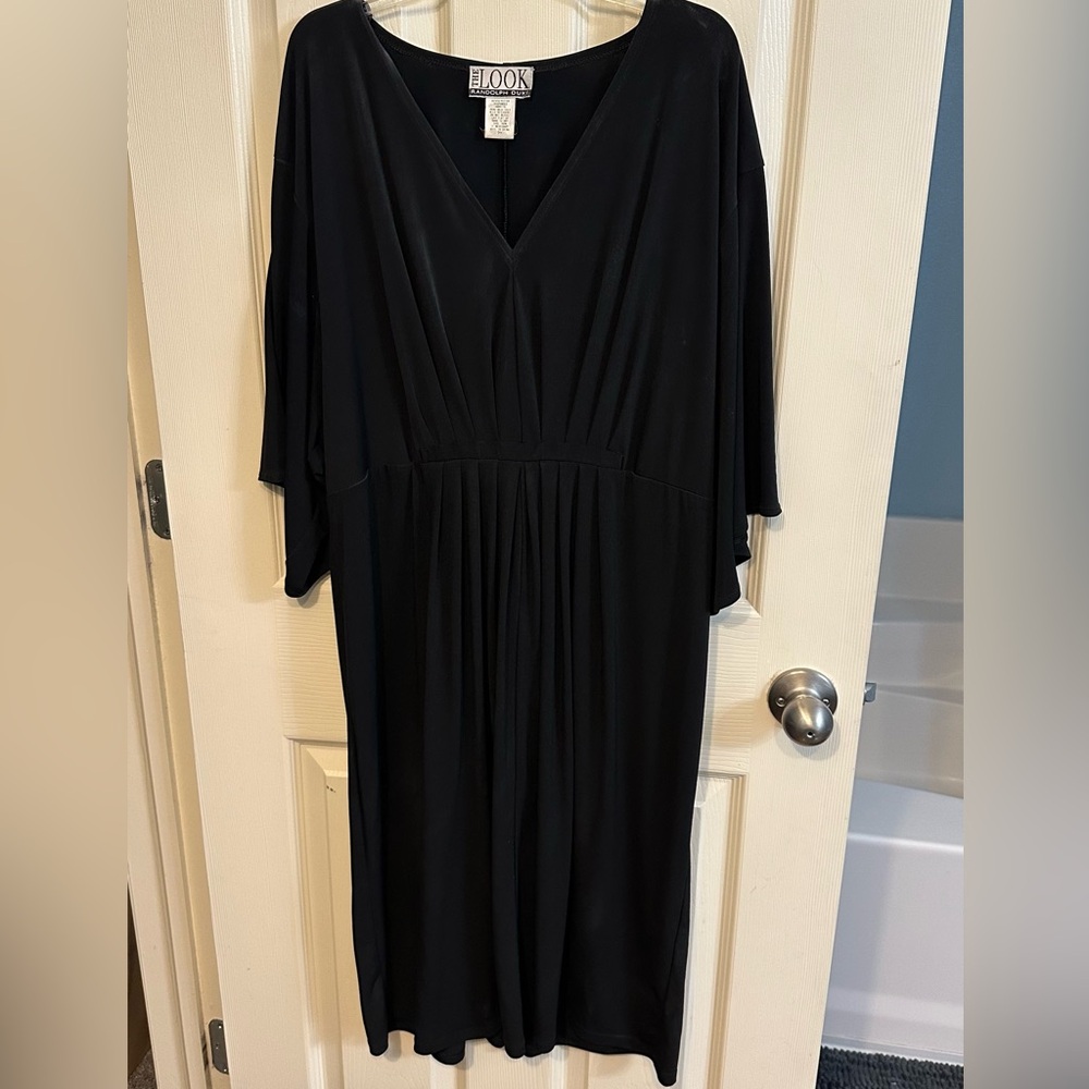 Randolph Duke Classic Black Dress, size 2X